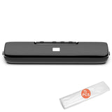 Food Vacuum Sealer 220V Automatic Commercial Household Vacuum Sealer 32CM Packaging Machine Include 15 Pcs Bags Keep Fresh Tools