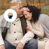 USB Rechargeable Audifonos Hearing Aid   Invisible Hearing Aids Adjustable Tone Sound Amplifier Portable hearing aid