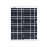 Boguang flexible solar panel 20w 18V panels solar cells module DC for car yacht light RV 12v battery boat 5v outdoor charger