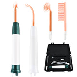 High Frequency Orange Light Facial Beauty Electrode Wand Glass Tube Therapy for Acne Spot Wrinkles Hair Care Skin Spa 2022 New