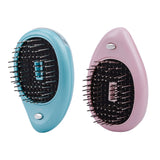 Hair Straightene Brush Portable Electric Hair Ionic Brush Negative Ion Comb Anti-Static Massage Mini Straight Hair Comb
