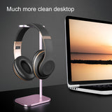 Headphone Desktop Stand Portable Aluminum Alloy Tablet Stand Desktop Holder Non-slip Earphones Display Holder Accessories