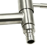 High Quality Outdoor Garden Faucet Tap Washing Machine Faucet Stainless Steel Kitchen Bathroom Sink Tap Mop Pool Water Taps