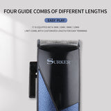 Corded Pet Hair Clippers Dog Hair Trimmer Cat Hair grooming Kit Low Noise with Guide Combs