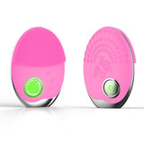 2020 HOT ipx7 Waterproof Electric Silicone Face Cleaning Brush Facial Cleansing Sonic Vibration Pore Scrubber Brush