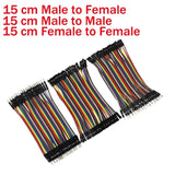 Dupont line 120pcs 15cm male to male male to female and female to female jumper wire Dupont cable for Arduino DIY KIT