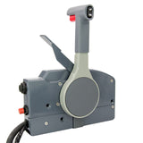 Boat Outboard Remote Control Box for Yamaha Outboard Engine With 10Pin Cable Trim Tilt Up Down Left Side PUSH Throttle