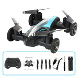 2.4G Ground-Air Drone Quadcopter Fly Car Air Ground Dual Mode Headless RC Helicopter One-Key Return Remote Control