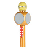 Professional Bluetooth Wireless Microphone Speaker Handheld Microphone Karaoke Mic Music Player Singing Recorder KTV Microphone