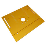 Workbench Router Table W/ 795 Motor Lifting Spindle System Woodworking Aluminum Router Table Insert Plate Miter Gauge and Fence