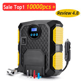 Portable Car Air Compressor Pump 12V Electric Digital Tire Inflatable Pump Tire Inflator for Car Bicycles Motorcycle Tire Pump