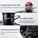 Portable Electric Blender Fruit Baby Food Juicer Milkshake Mixer Meat Grinder Multifunction Retro Juice Maker Machine
