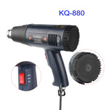 Digital LED Electric Hot Air Gun 1800W With 7PCS Tips stepless Adjustable Temperature-controlled Thermal blower heat gun Newest