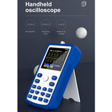 Digital Oscilloscope Kit 2.4 Inch Oscilloscope 110M Bandwidth 500M Sampling Rate with High Voltage Probe BNC-Clip Cable Probe