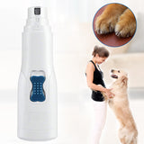 Battery Dog Nail Cliper Painless  Battery Grinders  Pet Nail Clippers Quiet Electric Dog Cat Paws Nail Grooming Trimmer Tools