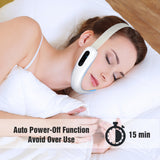 Chin V-Line Tape Face Lift Belt Blue Red LED Photon Therapy Galvanic Massage RF Facial Lifting Device EMS Slimming Skincare