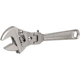8 Inch 10 Inch Flexhead Adjustable Ratchet Wrench Folding Handle Dual-Purpose Pipe Wrench Spanner Can Used As Sleeve Tool