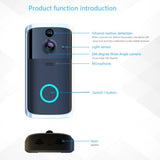 M7 Smart Video Doorbell Visual Doorbell WiFi Door Bell 166° Universal HD Multifunctional Intercom Two Way Audio Ring Camera