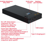 3GOA OLED Adjustable Power Bank Spot Welder 6 Gears Mini Spot Weldering Machine Quick-Release Pens Spot Welding Pen For 18650