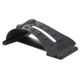 Neck Traction Massager Back Stretcher with Accupressure Points Adjustable Lumbar Support Device