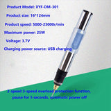 Electric Micro-Engraving Pen USB Rechargeable Engraving Machine With 36 Bits, Portable Mini Engraving Tool