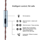 EP05 Wired Headphones Earbuds Noise-canceling In-line Music Game Sports Headphones HD Microphone