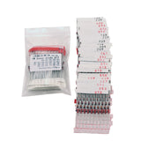 14 values 140pcs 25 values 250pcs 27 values 270pcs 8 values 100pcs 1W Zener diode kit DO-41 3.3V-30V component diy kit f
