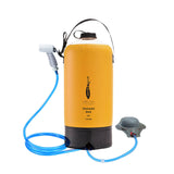 2021 10/11L  Portable Outdoor Camping Shower Bag With Foot Pump And Shower Nozzle For Beach Swim Travel Hiking