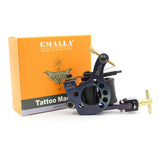 Hot Sale Coil Tattoo Machine Gun Kit Set with Tattoo Power Supply Foot Switch Pedal Clip Cord for Tattoo Beginner Supplies