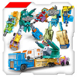 Number Robots Transforming Action Figure Toys for Math Teaching School Classroom Rewards Exam Prizes Preschool Educational Toys