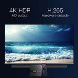 Smart Wireless TV Box 4K High Definition Media Player 1GB+8GB 2.4G Wifi Dual Frequency Set-Top Box Voice Assistant Box