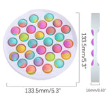Push Bubble Fidget Toys Children Adult Stress Relief Hand Decompression Toys Pop Push Pops Bubble Sensory
