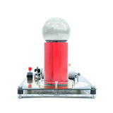 1Set Mini Tesla Coil Kit 20W Mini Music Tesla Coil Plasma Speaker Tesla Wireless Transmission DC 9V 3A DIY Experiment Model Kits