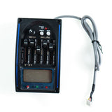 5-Band LCD Prener LC5 Acoustic Guitar Ceramic Pickup Preamp EQ LCD Tuner Piezo Equalizer Chromatic Mode 7B/6E/5A/4D/3G/2B/1E