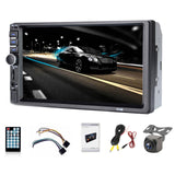 Screen HD MP5 Player 2 Din 7" Central Multimedia Autoradio Auto Electronics Mirror Link USB TF FM Support Back Up Camera