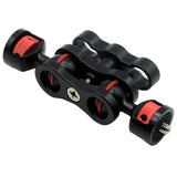 Ballhead Magic Arm Articulating Double Ballhead Magic Arms With Thread Screw Mount Adapter For Camera LCD Field Monitor