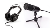 ZOOM ZDM-1 PODCAST MIC PACK ZDM-1 Microphone and ZHP-1 Headphone Recording Set For Professional Sounding Podcast ZDM-1PMP
