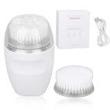 Facial Cleansing Brush Prevent Slip Handle IPX6 Waterproof 4 Lights Firming Skin Electric Face Clean Brush for Home Use