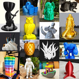 ABS Plastic 3D Printer Filament 5Rolls/set 1.75MM Refills 3D Printing Consumable Material 100% No Bubble Eco-friendly BELIVEER