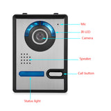7 Inch Monitor Wired Color Video Intercom for Home IR Night Vision Camera Kit Apartment Security