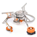Outdoor Gas Stove Camping Gas burner Folding Electronic Stove Portable Foldable Split Stoves gas camping alcohol tent stove