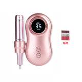 Professional 35000RPM Nail Machine Manicure Machine Electric Nail Drill Machine Electric Nail File Rechargable For All Gel