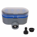 Ball Valve Electronic Automatic Watering Two Outlet Four Dials  Water Timer Garden Irrigation Controller for Garden, Yard #21032