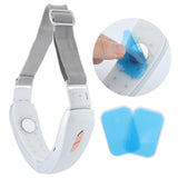 Ems Facial V-Line Chin Up Lift Belt Face Lifting Red Blue Led Photon Therapy Slimming Vibration Massager  Double Chin Reducer
