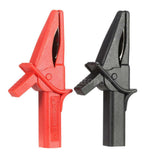 Hantek 2pcs / set DSO3064 MOUNT HT18A insulated Large Dolphin Gator Clip for oscilloscope red + black oscilloscope accessory