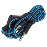Replacement Audio Cable Inline Volume Control Wire and Without Inline Mute Control Cord for Astro A10 A40TR Gaming Headset