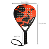 Carbon Fiber BeachTennis Racket Paddle Tennis Rackets with Carry Bag Carbon Fiber Grit Face with EVA Memory Foam Core Full