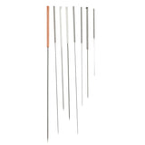 34 Pieces of 3D Printer Nozzle Cleaning Kit Mk8 Brass Nozzle with 0.2 to 1.0mm Cleaning Needle Tweezers