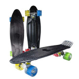 Mini Cruiser Skateboard Short Board Complete Longboard for Youths Beginners or Kids