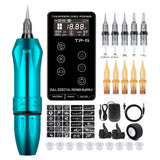 Rocket Tattoo Pen Machine Set Tattoo Kit Tattoo Power Supply Touch Screen TP-5 Rocket Tattoo Machine Pen Tattoo Power Supply